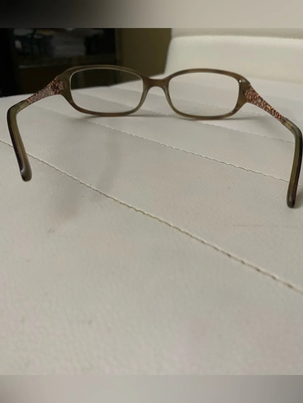 Women's Brown Tortoise Rectangle Reading Glasses